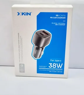 شارژر فندکی ایکس کین XKIN وات۳۸ مدل CAR16