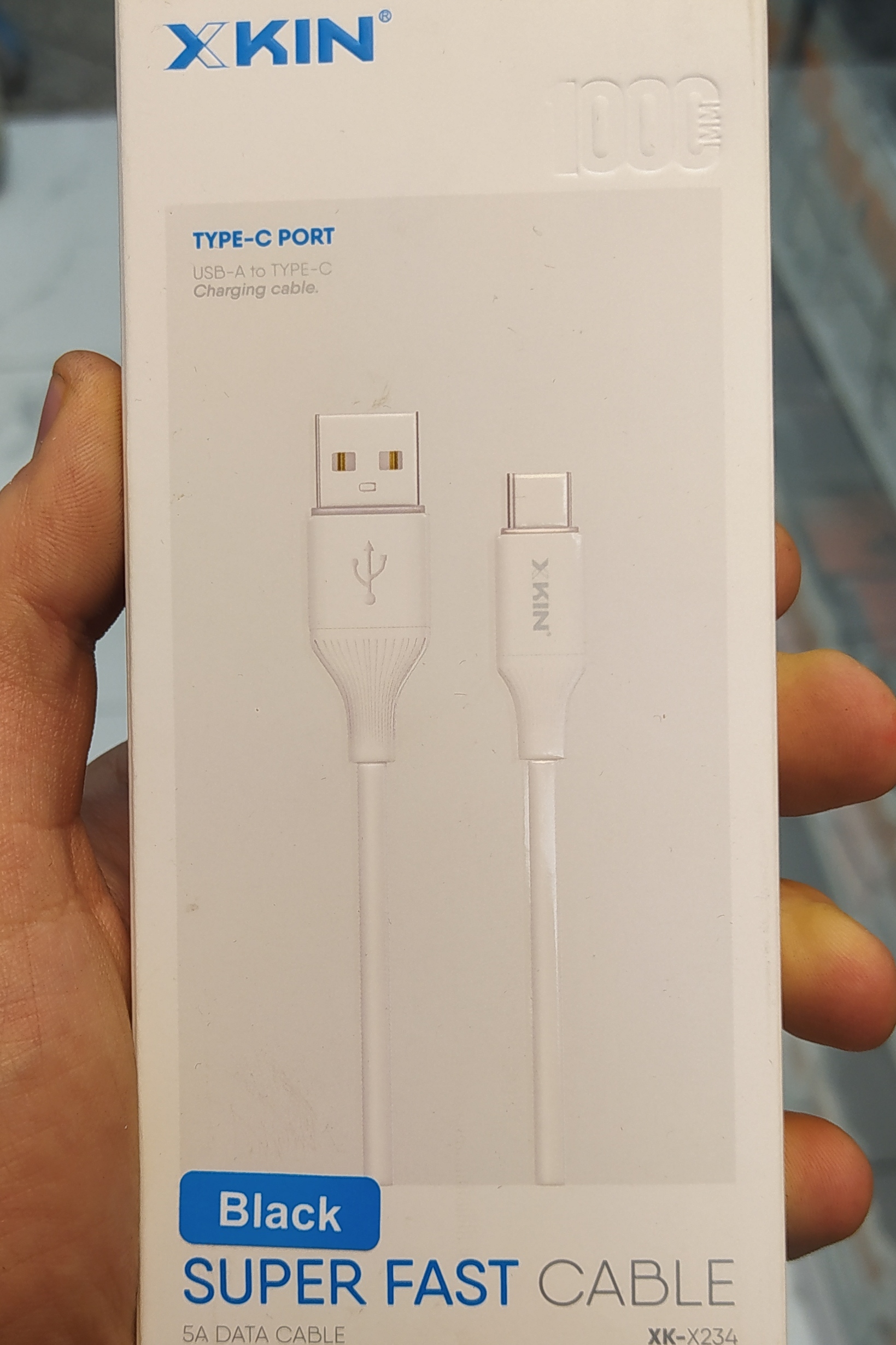 کابل تایپ سی فست شارژ ایکس کین 100 سانتی مدل x234