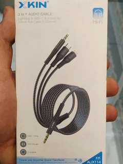 کابل aux ایکس کین 3in1 مدل 114